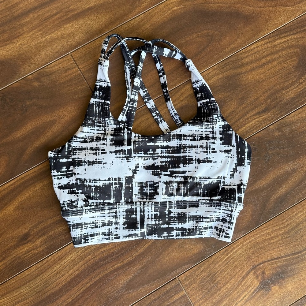 BuffBunny New Rosa Bra XS Triggered print black and white - Never Worn
